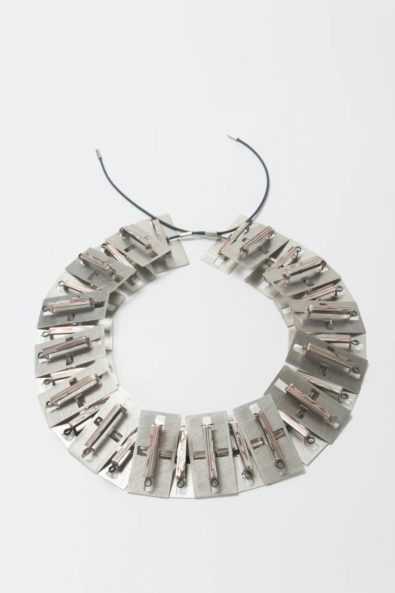 Necklace, Silver, Alpacca, Copper
