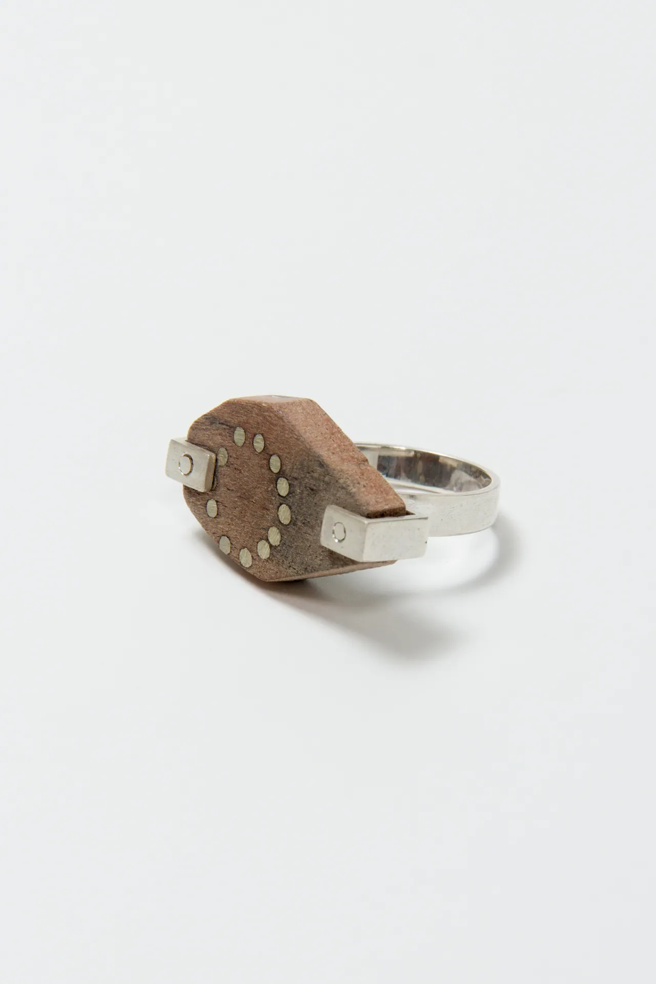 Ring VI, Silver, Reused Wood