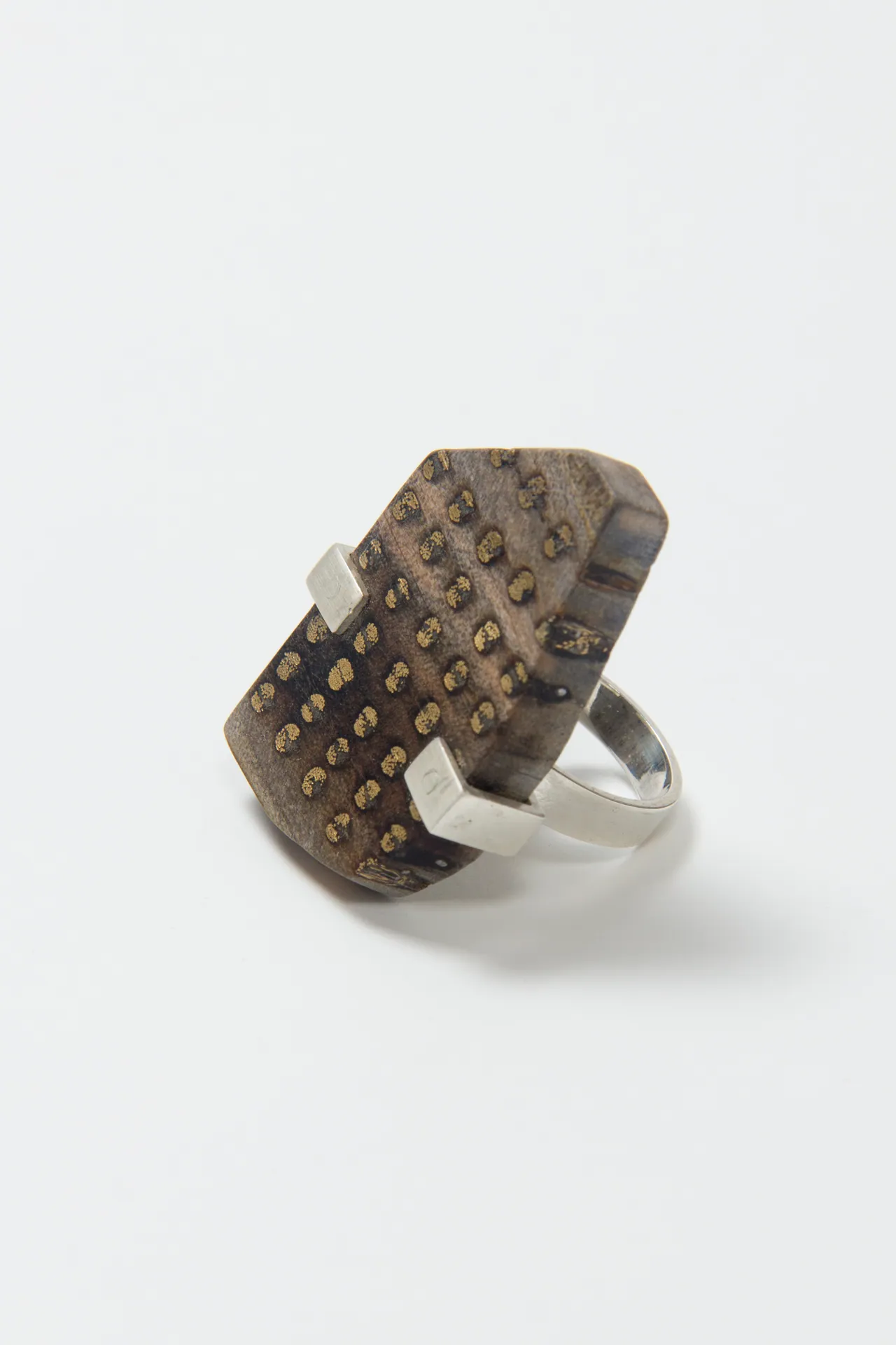 Ring IV, Silver, Reused Wood