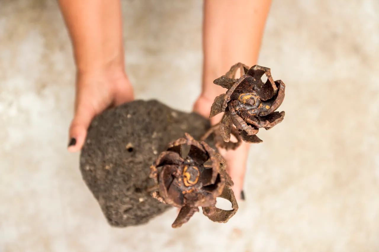 Metal & iron waste work by Elad Guterman