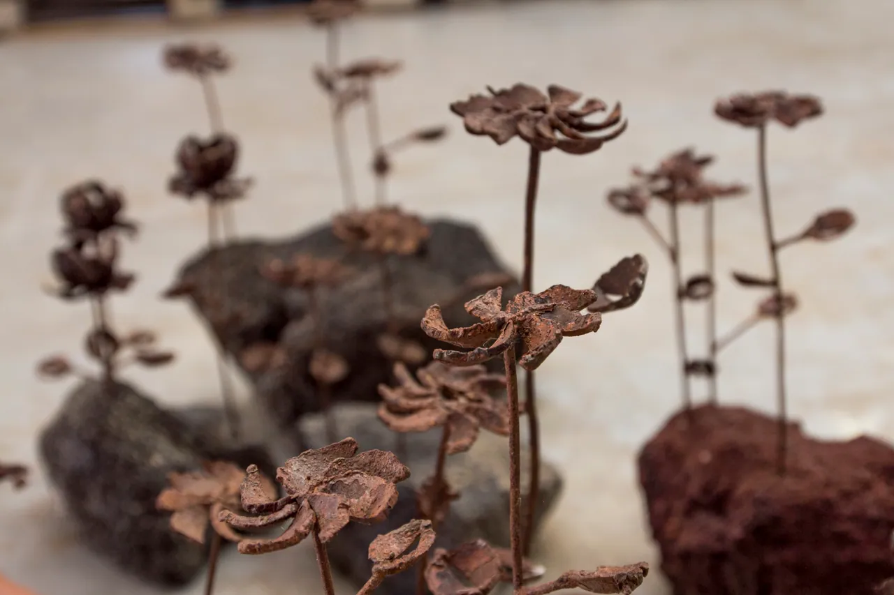Metal & iron waste work by Elad Guterman