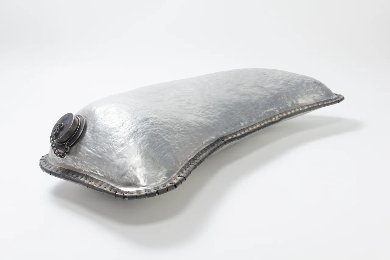 Canteen III, Aluminum, Alpacca, Rubber